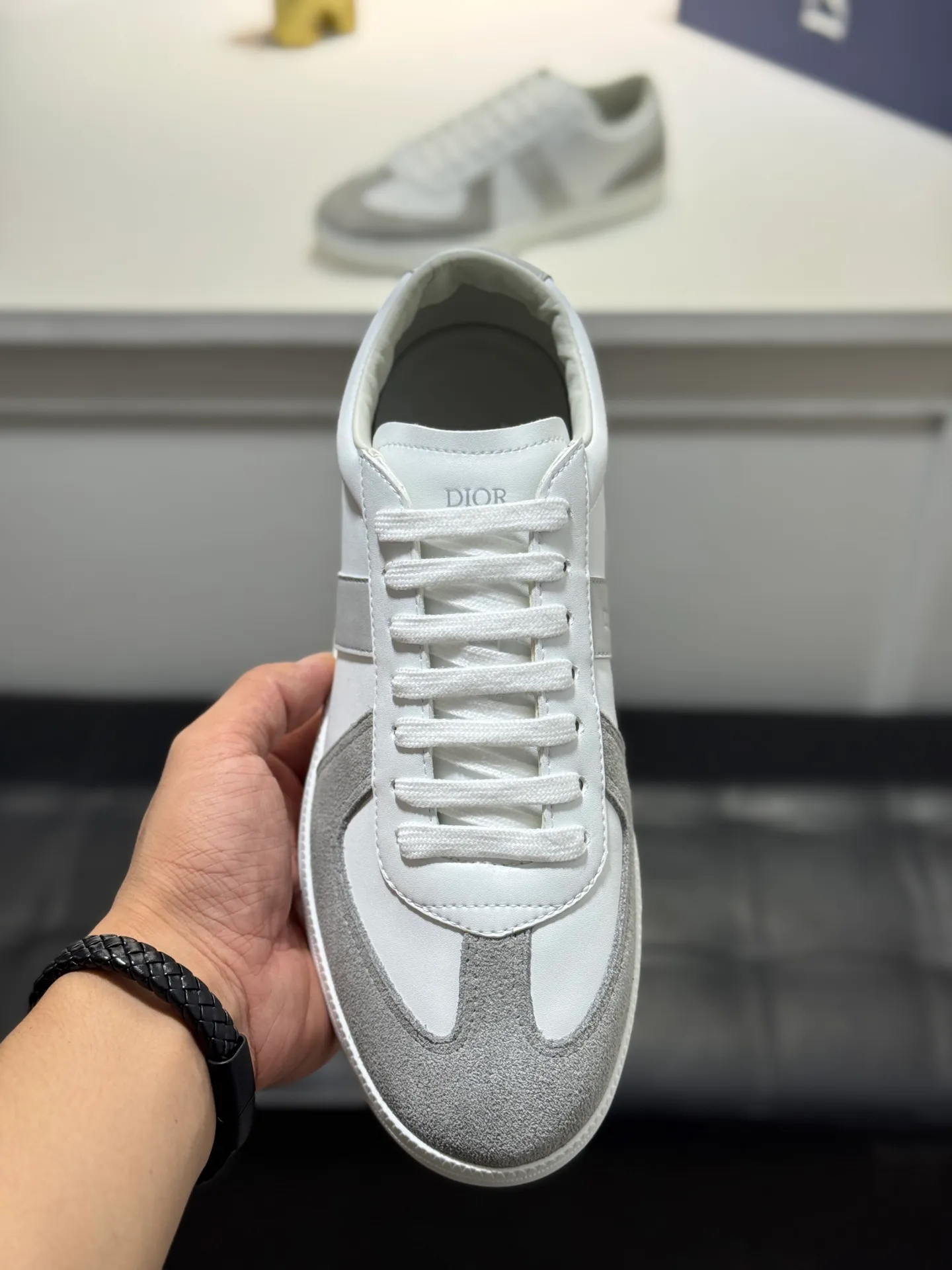 Men's Men's Shoes💰380【New Style】🎠🎠Dior🔍Top Purchasing Agency🇮🇹Di's hot style super popular sneakers are synchronized with the new product counters. The uppers are original Italian imported cowhide, the logo graphics are perfectly reproduced with complex craftsmanship necessary for fashionistas, and the imported soft sheepskin lining is Sole: The original sole is specially provided by the original factory. The exclusive movable molded sole is super comfortable. The original factory follows the order. 🔍🔍Multiple colors are available. You can enter and exit the counter at will. Welcome to compare. A must-have for trendy men. Code number: 38-44 (45 customized